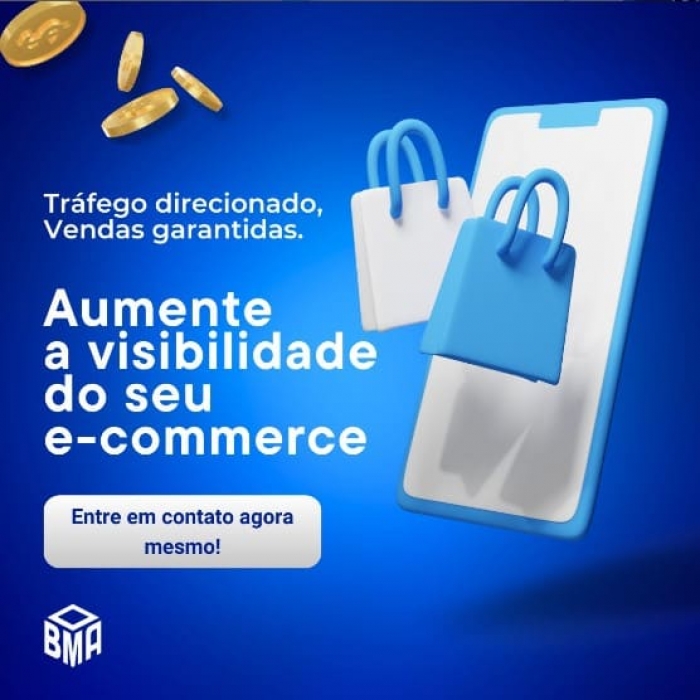 Aumente a visibilidade do seu e-commerce.