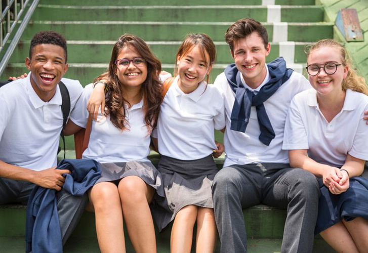 Foto de estudantes